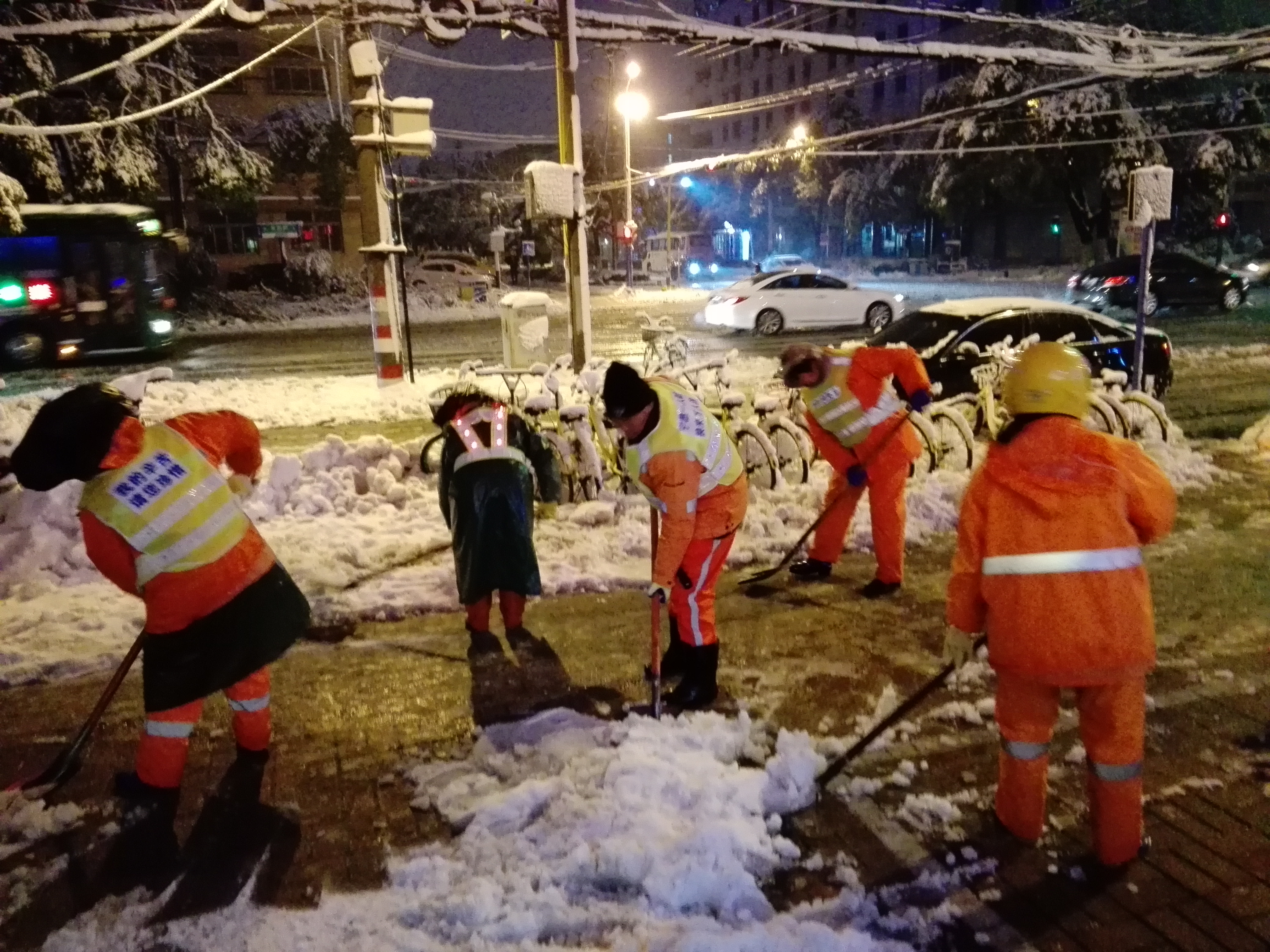 迎战风雪，我们在行动